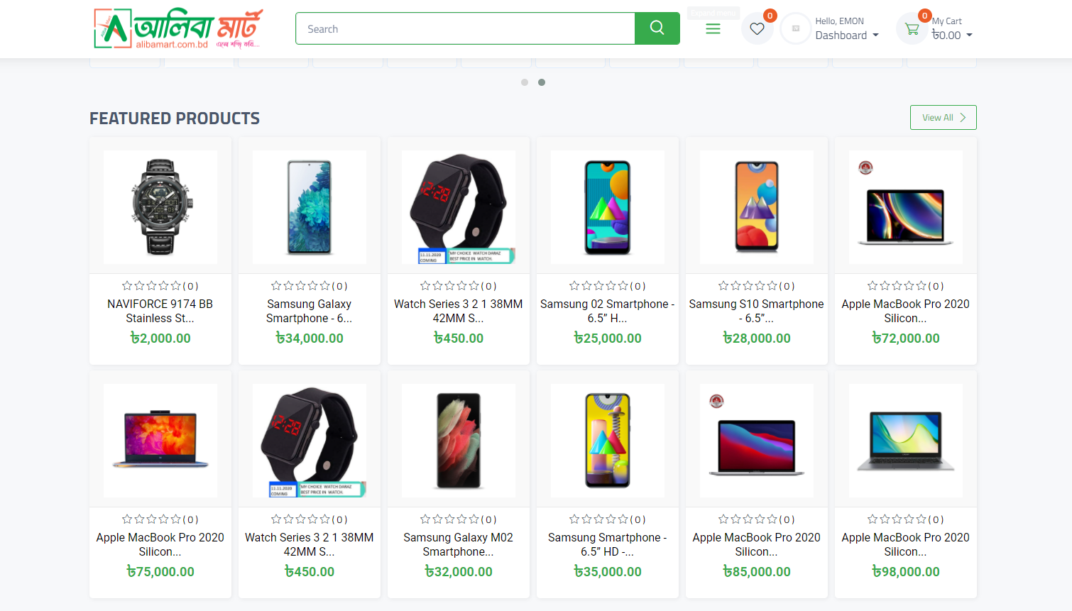 🛍️ "AlibaMart – Your exclusive shopping destination!"