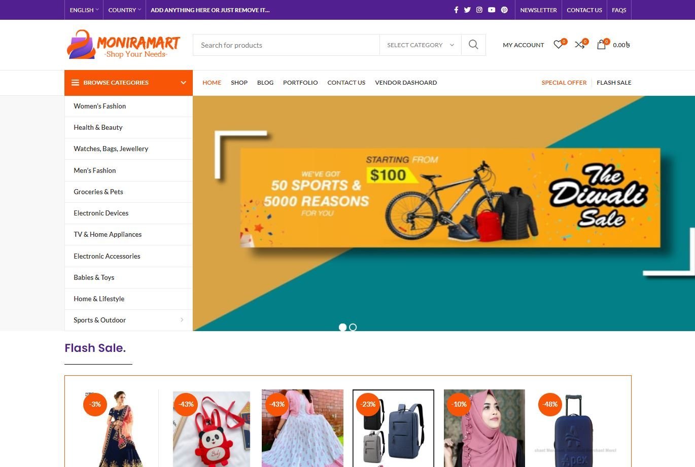 🛍️ "MoniraMart – Your ultimate shopping destination!"