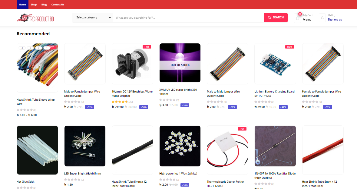 "Quality and variety, all at RC Product BD! 💎📦"