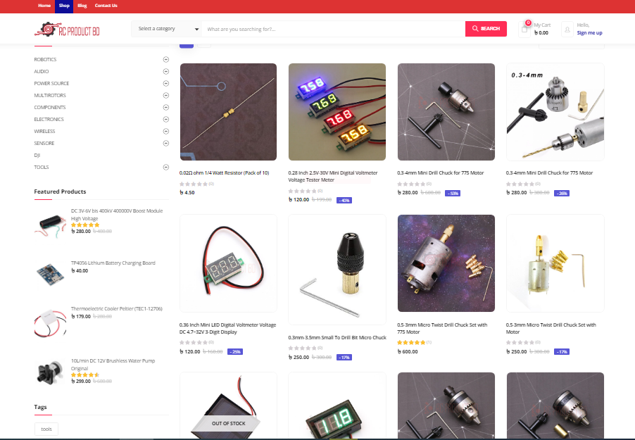 "Quality and variety, all at RC Product BD! 💎📦"