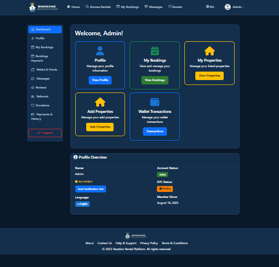 🚀 ROOM4ME — Another Milestone Web Launch by Sheikh IT! 🚀